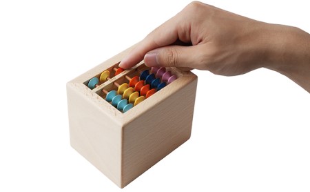 賽銭箱型そろばん貯金箱（スタンダード）[ そろばん 算盤 知育 計算 ] 雑貨 学び そろばん学習 学習 計算力 考える力 子供 孫 プレゼント 贈り物 学べる カラフル インテリア 子供部屋 賽銭箱