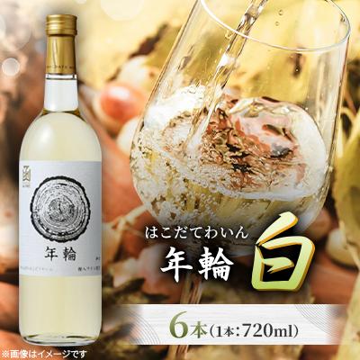 ふるさと納税 七飯町 年輪　白　720ml　6本