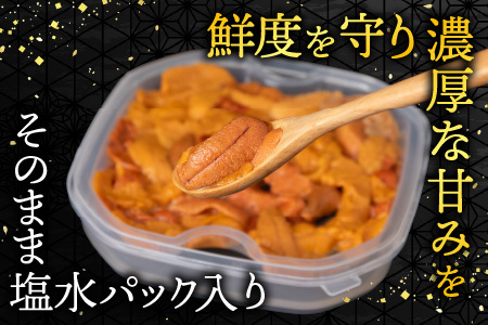 バフンウニ(赤系)塩水パック95～105g×2P B-74002