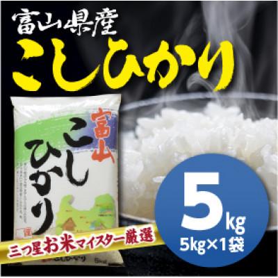 ふるさと納税 高岡市 令和7年産 富山県産コシヒカリ5kg