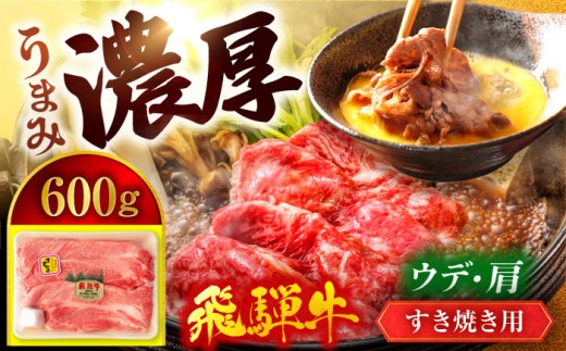 飛騨牛 【 すき焼き・しゃぶしゃぶなどに！ 】 ウデ ・ 肩肉 スライス 600g A5ランク 【有限会社マルゴー】| 飛騨牛 飛騨牛 和牛ブランド 冷凍牛肉 飛騨牛 黒毛和牛 牛肉 すき焼き しゃぶしゃぶ 岐阜 飛騨牛 牛肉 肉 飛騨牛 焼肉 牛肉 切り落とし 牛肉 小分け バーベキュー キャンプ 牛肉 焼肉 牛肉 切り落とし 飛騨牛 焼肉 牛肉 就職祝い 入学祝い お祝い[MBE024]