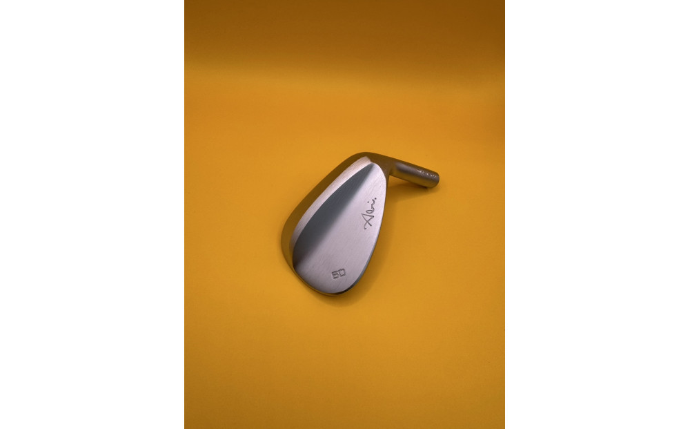 【福岡市】Abi Wedge ホワイトクロムメッキ60°　N.S.PRO MODUS3 WEDGE 105　女性クラフトマンの阿比留俊子　設計・デザイン　