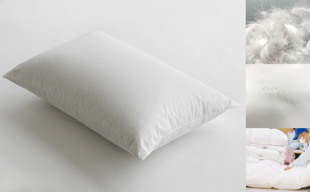 kokiku 50×70cm ダウンピロー ゆったりサイズ　 寝具　枕　まくら　ダウン枕　ダウンまくら　フェザー　探検ファクトリー　