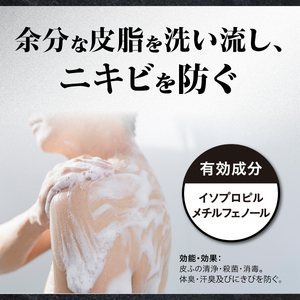 【ボディーソープ】エージーデオ24メン 薬用メンズボディクレンズ つめかえ用 3個 | メンズ  メンズ用ボディーソープ 