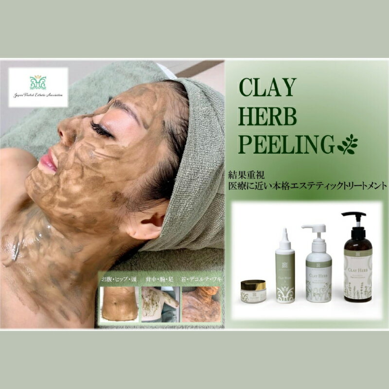 【ふるさと納税】cerisierBEAUTÉ 天然CLAYハーブピーリングエステ【Level2】チケット 東京都 渋谷区 クレイ ハーブ ピーリング エステ ボディ 美容施術 肌管理 体験 チケット 送料無料