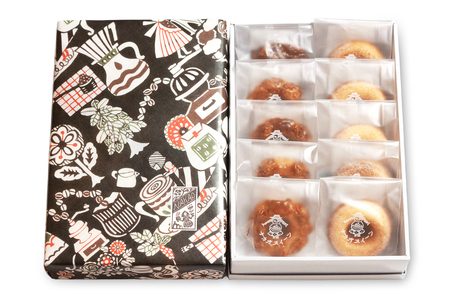 ヌガーリング×スイーツリング｜ドーナッツ スイーツ お菓子 ギフト 焼菓子 仙台 富谷 なかお NAKAO カフェ [0159]