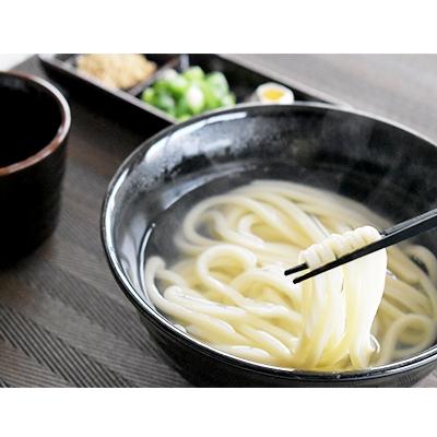 ふるさと納税 観音寺市 【工場直送】　本場さぬきうどん半生(つゆ付)(6人前)