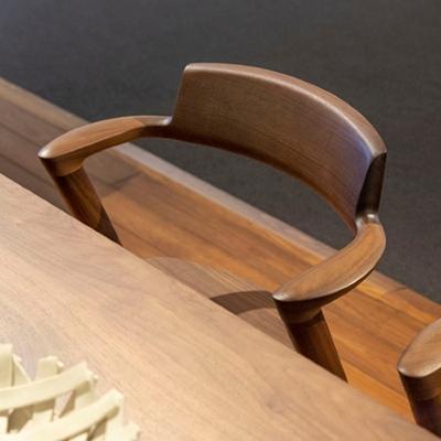 ふるさと納税 高山市 【飛騨の家具】　飛騨産業　セオトセミアームチェア(ウォルナット) TR3778 |  | 02