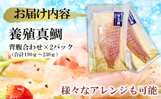 B15-035 【高鮮度】鮮魚活〆真鯛お刺身セット