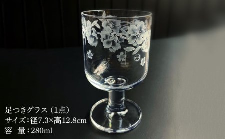 グラス＆ソーサーセット【ガラス工房Tutti】 グラス ソーサー おしゃれ プレゼント 贈り物 ギフト お祝い コップ ガラス  [TCU003]