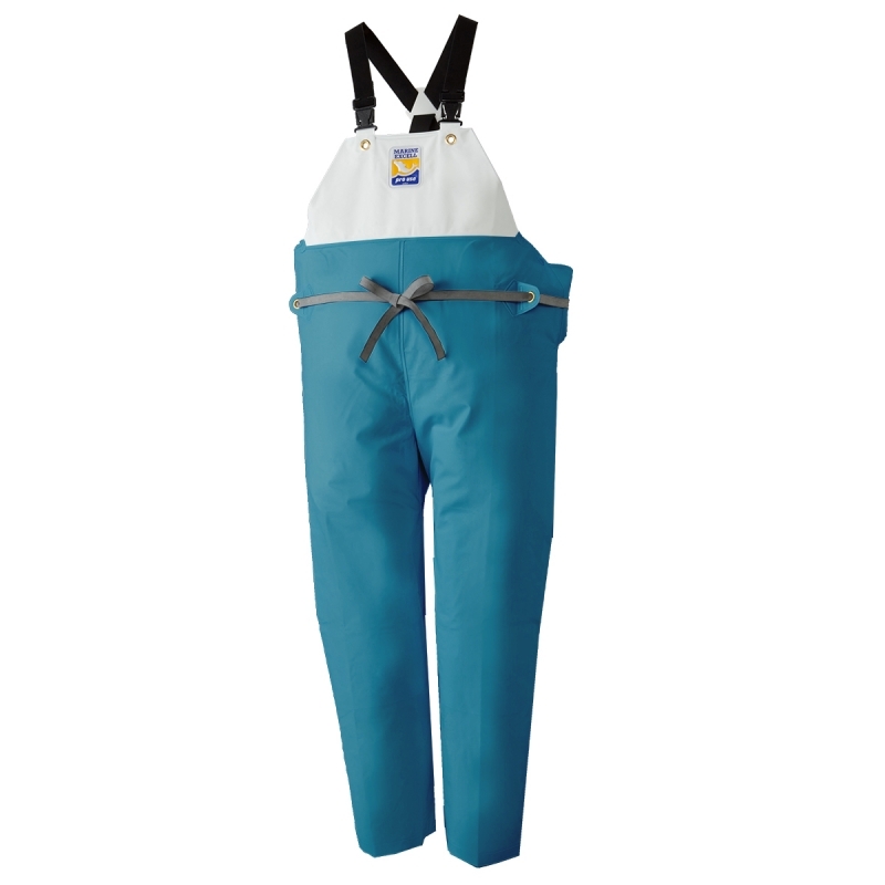 
            マリンエクセル　LADIES　サロペット　ターコイズ　1238016【サイズ：L】 / 防水 防風 レディース 作業服 作業着【logo194】
          