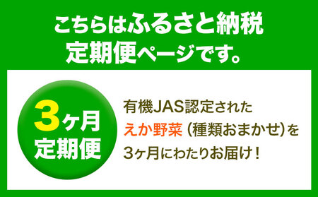 【毎月定期便３回】えか野菜 おまかせ5～7種セット