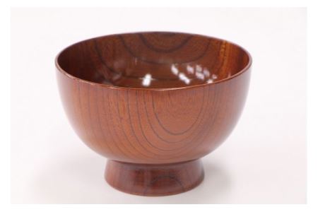 小田原漆器　大椀（雑煮椀）【小田原漆器 欅材 直径130mm×高さ84mm 手作り 漆塗り 国産天然木 おしゃれ プレゼント 記念 お祝い お椀 漆 雑煮椀 漆器 伝統的工芸品 神奈川県 小田原市 椀 椀 椀 椀 椀】