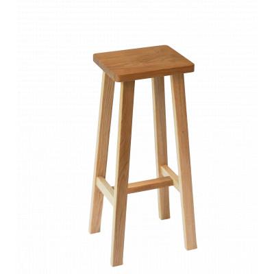 ふるさと納税 高山市 キッチンに置いておきたい、あたたかみのある、木製ハイスツール AH084