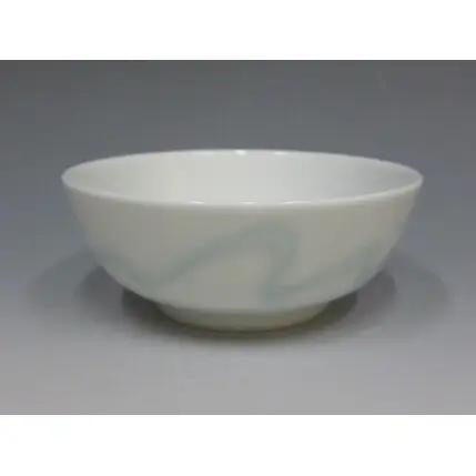 日展会友 照井一玄作 青白磁 平丼 水の中 【岳窯】伝統工芸 有田焼 ap001
