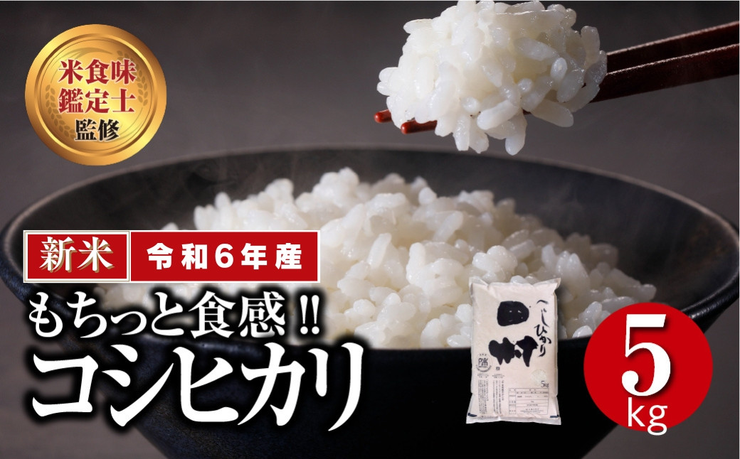 
【 新米 】 令和6年産 田村産 コシヒカリ 5kg 先行予約 精米 白米 贈答 ギフト プレゼント 美味しい 米 kome コメ ご飯 ブランド米 精米したて お米マイスター 匠 食味鑑定士 福島 ふくしま 田村 安藤米穀店
