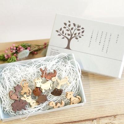 ふるさと納税 木津川市 【干支セット】小さな木のインテリア　ミニチュアオブジェ |  | 02
