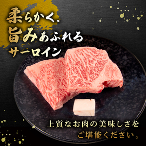 近江牛 サーロイン ステーキ 300g 150g ✕ 2枚 牛肉 冷凍 国産 黒毛和牛 ギフト マルタケ西川 滋賀県 日野町 送料無料