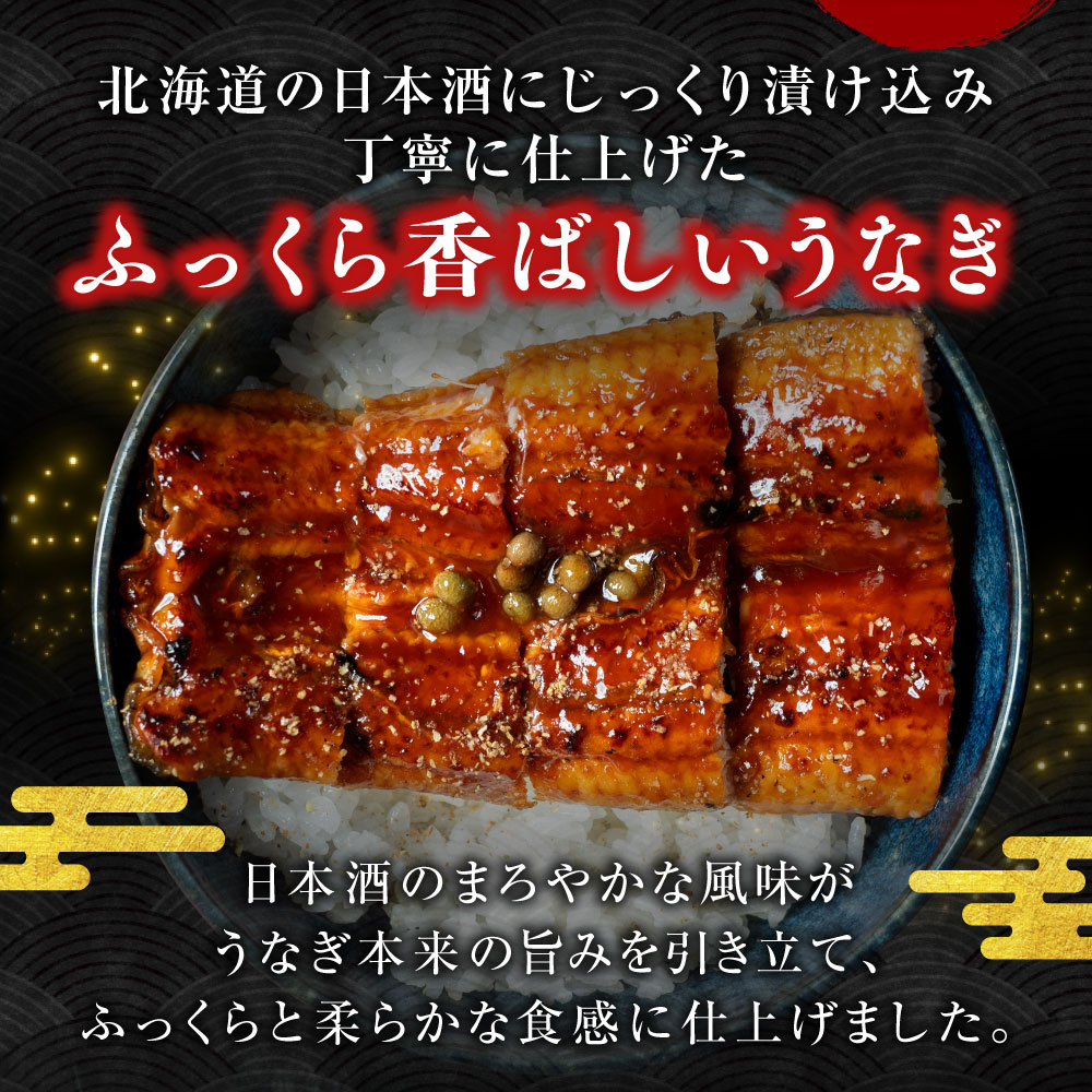 うなぎ蒲焼 200g×5尾セット 職人 手焼き 真空 冷凍 北海道 ウナギ 鰻 かばやき