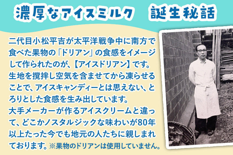 アイスドリアン ミルクセット（20本入）