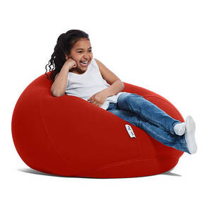 ビーズクッション Yogibo Drop (ヨギボー ドロップ) レッド [M535-1RD] クッション 椅子 ビーズソファ ソファ ビーズクッション ローソファ インテリア 家具 送料無料