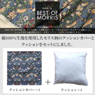 ふるさと納税 茅野市 Fabric by ベストオブモリス カバー&クッション 45cm角 Cセット(アネモネ) |  | 02