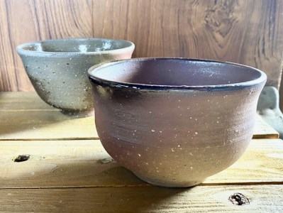 丹波音羽焼 穴窯 焼き締め 丼鉢 ≪焼き物 陶器 丼ぶり 茶碗 鉢≫