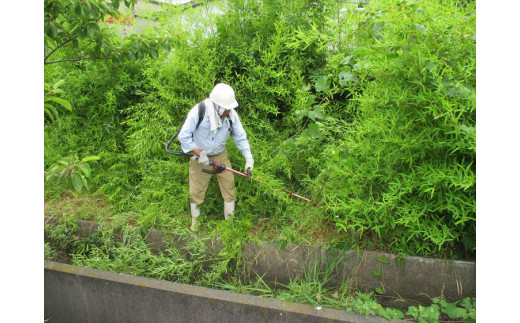 浜田市シルバー人材センター 3,000円分サービス 草刈り 掃除 相談 お手伝い 帰省 代行 【134_1524】