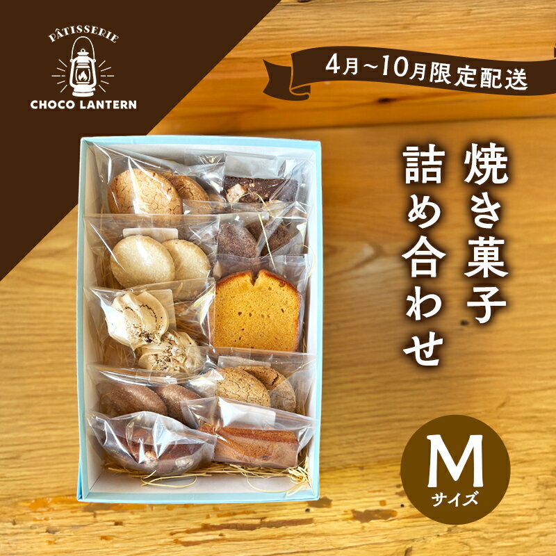 【ふるさと納税】【4月～10月限定配送】焼き菓子詰め合わせ Mサイズ 焼き菓子 詰め合わせ ※11月～3月出荷不可　お届け：2025年10月下旬まで