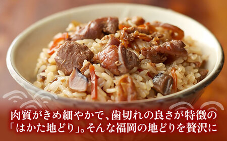 【全12回定期便】地どり飯の素 セット 190g×3袋 《豊前市》【有限会社よかろう】ご飯の素 地鶏飯 炊き込みご飯の素 [VBA025]