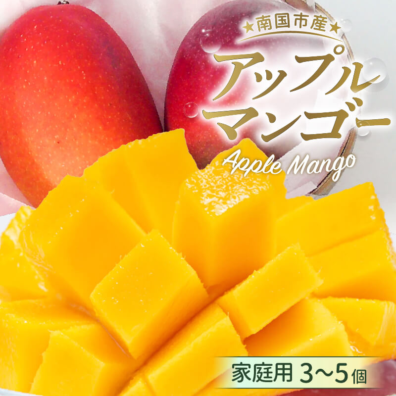 【ふるさと納税】 先行予約 高知県南国市産 ご家庭用アップルマンゴー 2026年6月-発送 マンゴー アップルマンゴー フルーツ 果物 くだもの 食品 高評価 厳選 高級 ギフト 贈り物 人気 おすすめ 送料無料