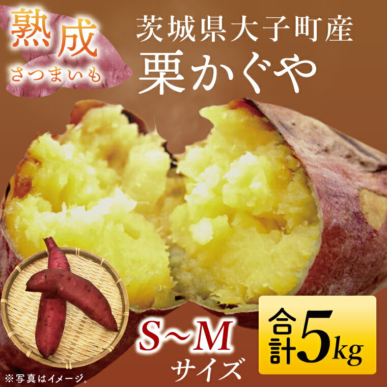 【ふるさと納税】【先行予約】【10月中旬より順次発送予定】熟成さつまいも 栗かぐや 5kg｜茨城県 大子町 サツマイモ 芋 甘い ホクホク 野菜 数量限定 5キロ 旬（CH004）