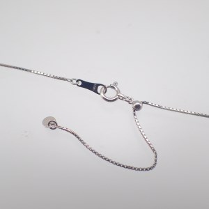 ジュエリー産地甲府 K18ホワイトゴールド２WAYダイヤペンダント　0.40ct　78899