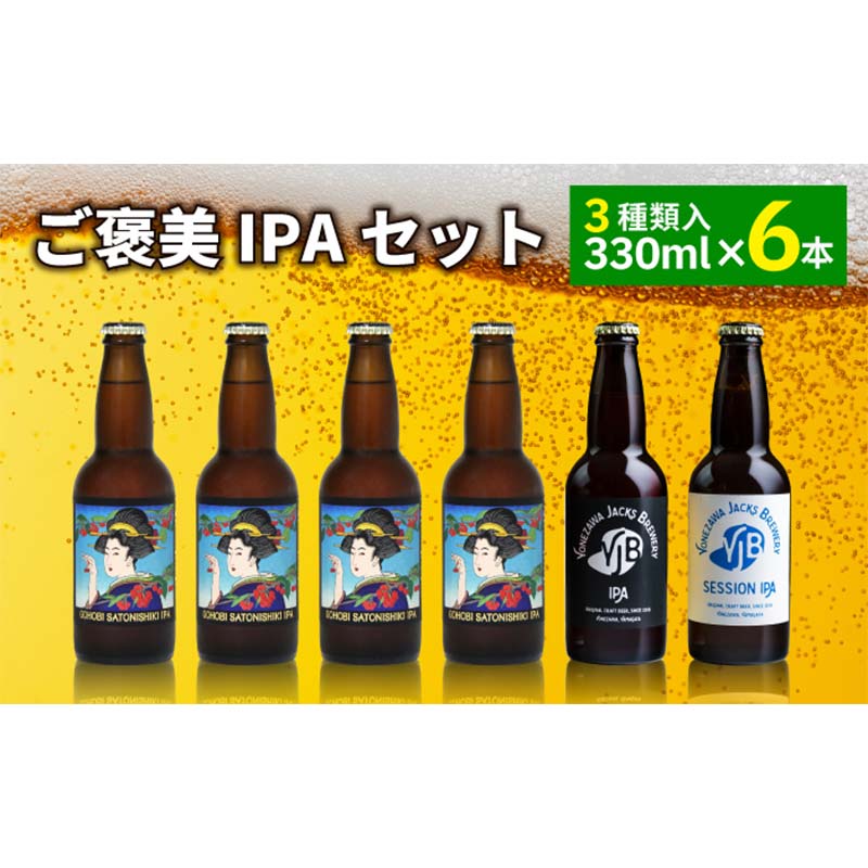 【ふるさと納税】 ご褒美 IPAセット（6本） インディアペールエール F2Y-4101