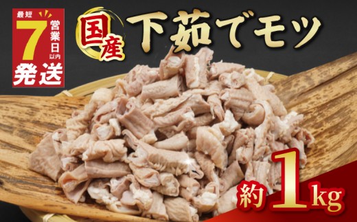 ＼最短7営業日以内発送／ ホルモン 下茹で 豚ホルモン 豚もつ 1kg | ホルモン焼き もつ 国産 豚肉 肉 国産豚 ほるもん モツ煮 もつ煮 冷凍 真空 千葉県 旭市 旭食肉協同組合 ask032
