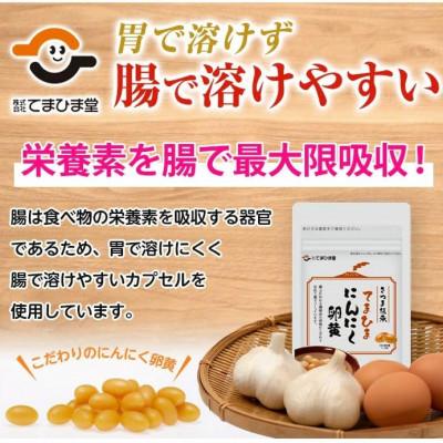 ふるさと納税 日置市 【てまひま堂】てまひまにんにく卵黄(1袋62粒入り×3袋)鹿児島　日置市　1日2粒目安 |  | 02
