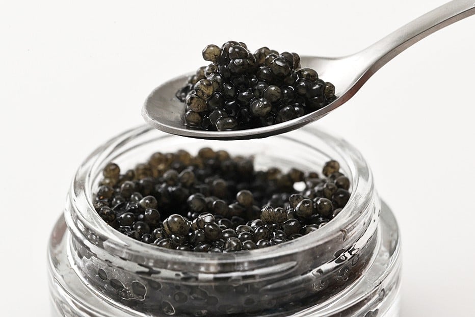 
                  【1】とよねキャビア「ロイヤルキャビア」（25g）、チョウザメの切り身（100g）セット
                