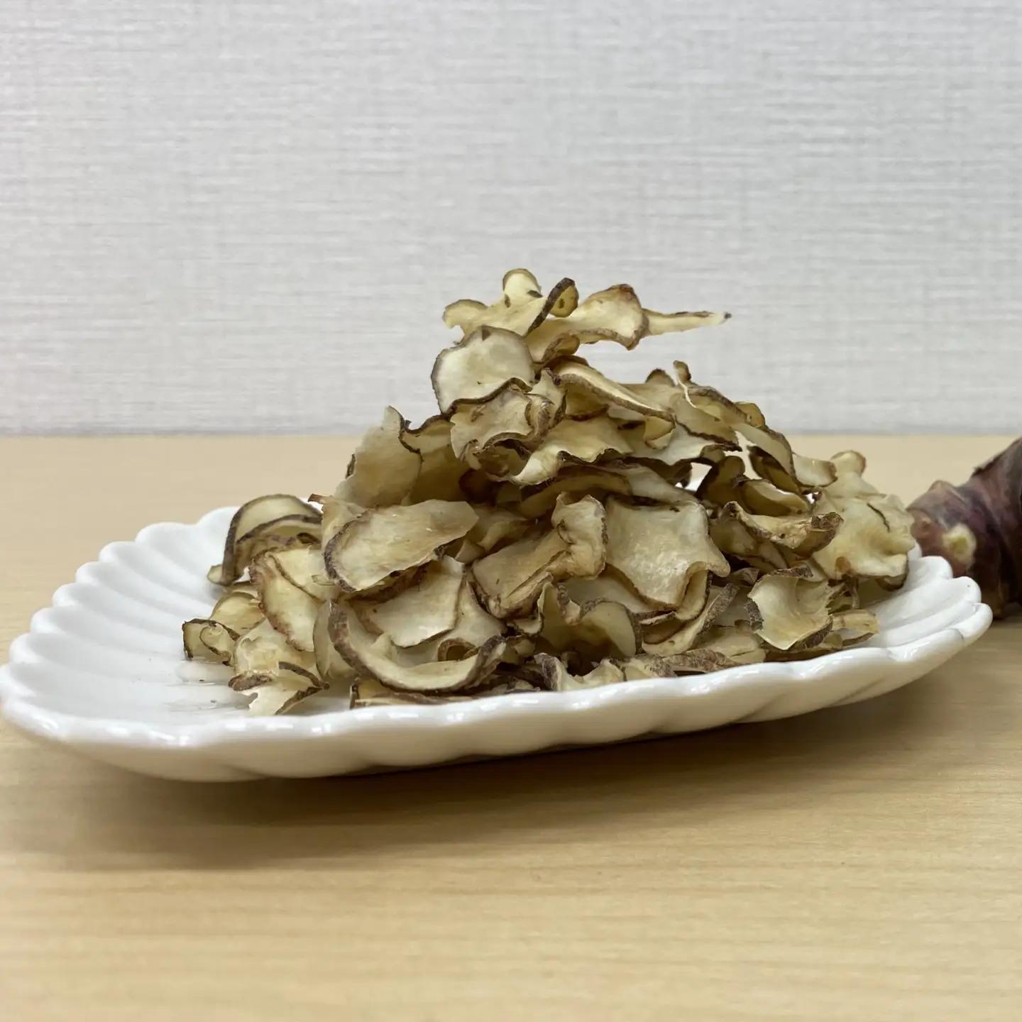 菊芋 チップス 50g 菊芋茶にもなる 菊芋チップス ノンフライ イヌリン 【 きくいも 赤菊芋 五所川原 イヌリン 】 