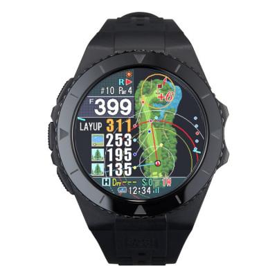 ふるさと納税 深谷市 Shot Navi EXCEEDS ブラック　【ショットナビ】ゴルフ 距離計 GPS ウォッチ