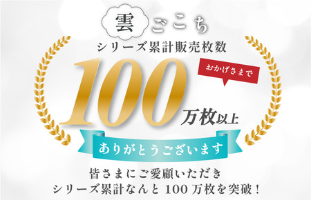 （今治タオルブランド認定）雲ごこちフェイスタオル １枚 　コン　ふわふわ ふかふか 今治タオル  [IA05010FT1NV]