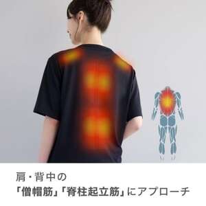 ドクターエア リカバリーTシャツ M　ブラック　ふるさと納税　摂津市【1635845】