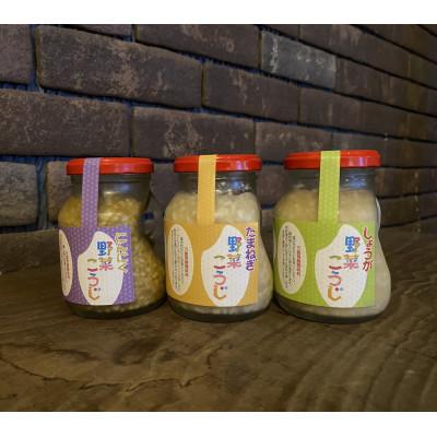 ふるさと納税 飛騨市 野菜こうじ　たまねぎ・しょうが・にんにく　×各1本セット