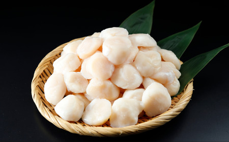 陸奥湾産ほたて貝柱　玉冷500g　刺身用　サイズ不揃い　訳あり