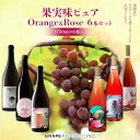 【ふるさと納税】 果実味ピュア orange & rose ワインセット 750ml × 6本 『(株)グレープリパブリック』 オレンジワイン ロゼワイン 山形県 南陽市 [2072]