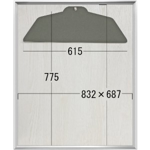 ユニフォーム額【GT05　裏板白木目】  額縁 フレーム 記念 思い出 メモリアル メモリー