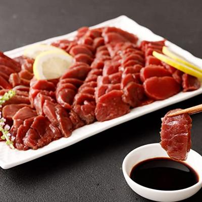 ふるさと納税 長洲町 【馬刺し】熊本直送　ブロック肉　赤身300g(長洲町)