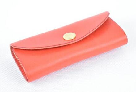 【全7色】栃木レザーキーケース 上質な手触り 本革 牛革/Key　case　02/レッド/minca　448【雑貨 ファッション 人気 おすすめ 】