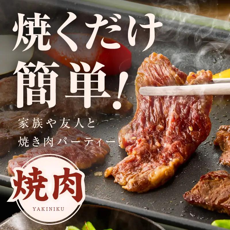 【満足牛ハラミ】甘辛タレ漬け 合計3kg 