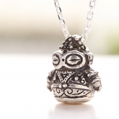 
                  縄文の神秘を身にまとうSV925製どぐりんミニネックレス　700-087【1670964】
                