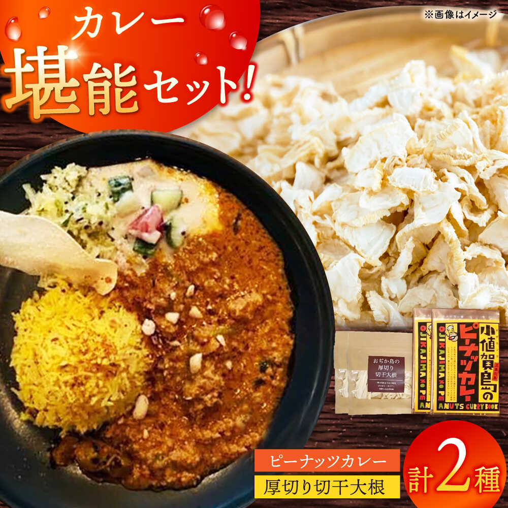 【ふるさと納税】【カレー堪能セット！】小値賀島のピーナッツカレースパイスキット・切干大根30g 各2セット 贈答 【小値賀町】《小値賀町担い手公社》[DAA060]